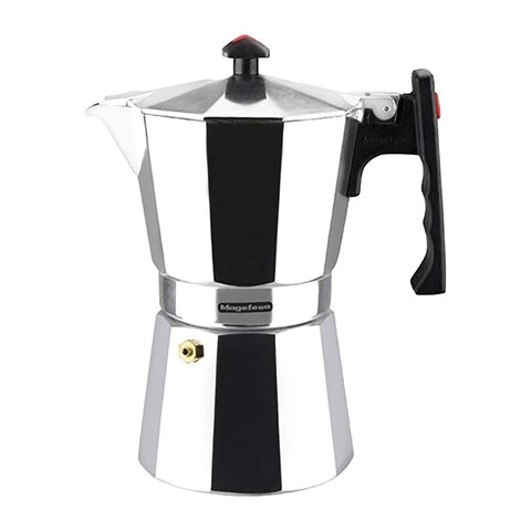 Magefesa Espresso Coffee Maker - 6 Cups - Silver&nbsp;