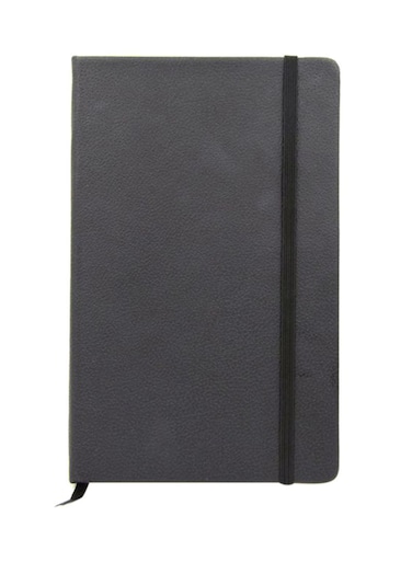 Generic Soft Cover Notebook With Elastic Band Black