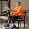 Marshal Fitness Master Gym Mini Exercise Bike Portable Home Pedal Exerciser Gym Fitness Leg Arm Cardio Training for Pregnant Women, Elderly, Disabled,Men,Physio Bike,MF-0108