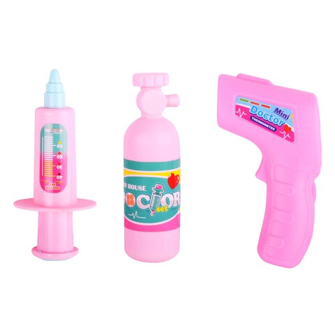 Kidzpro 801 Pocket Money Doctor Play Set 3+ Years 3 Pieces Pink
