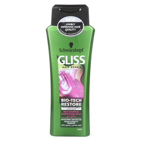 Schwarzkopf Gliss Shampoo, Bio-Tech Restore - 250 ml