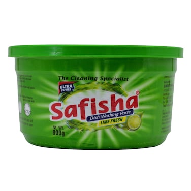 Safisha Dishwashing Paste Lime 800g