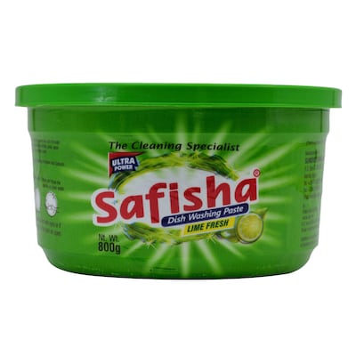 Safisha Dishwashing Paste Lime800G