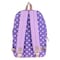 Kaukko Colourful 3 Colours Paws Printed Backpack Bag