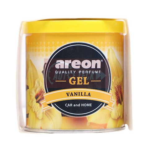 Areon Gel Air Freshener with Vanilla Scent - 80 gram