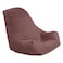 In House Pascal Linen Bean Bag Chair - Medium - Dark Pink