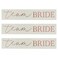 Ginger Ray Blush Hen Team Bride Tattoos- Rose Gold