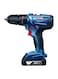 مثقاب مطرقي لاسلكي Gsb 120 -Li من بوش أزرق/أسود 29X26.5X9.5 سم