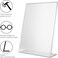 Generic Flexzion Slanted Back Acrylic Sign Holder Stand, Ad Frames Thickened 3mm Clear Acrylic Plastic Flyer Display 8.5 X 11 Inches (3 Pack)