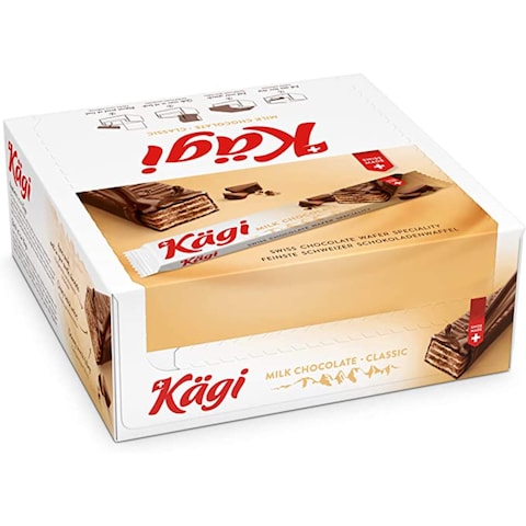 Kagi Milk Chocolate Classic Singles Box 25g Pack of 24