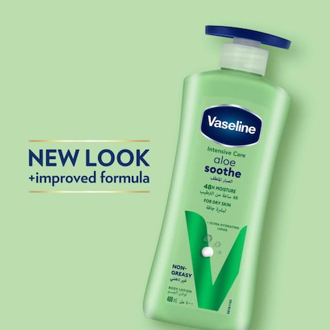 Vaseline Intensive Care Aloe Soothe Body Lotion White 725ml