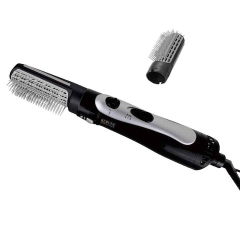 Rebune Professional Hair Styler With 1 Attachment Re-2013-1, Black &amp; Silver