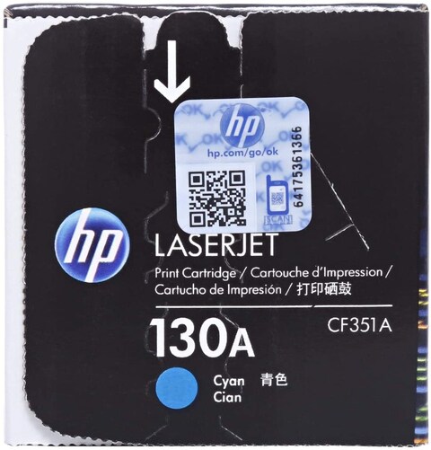 HP Toner Cartridge - 130A, Cyan