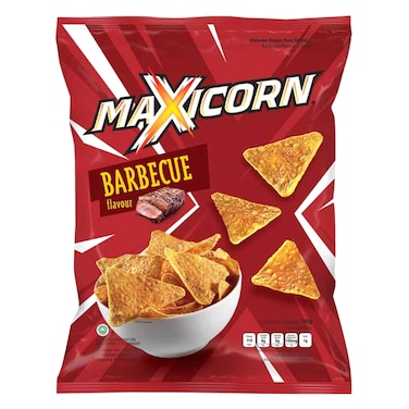 Maxicorn Barbecue Tortilla Chips 150G