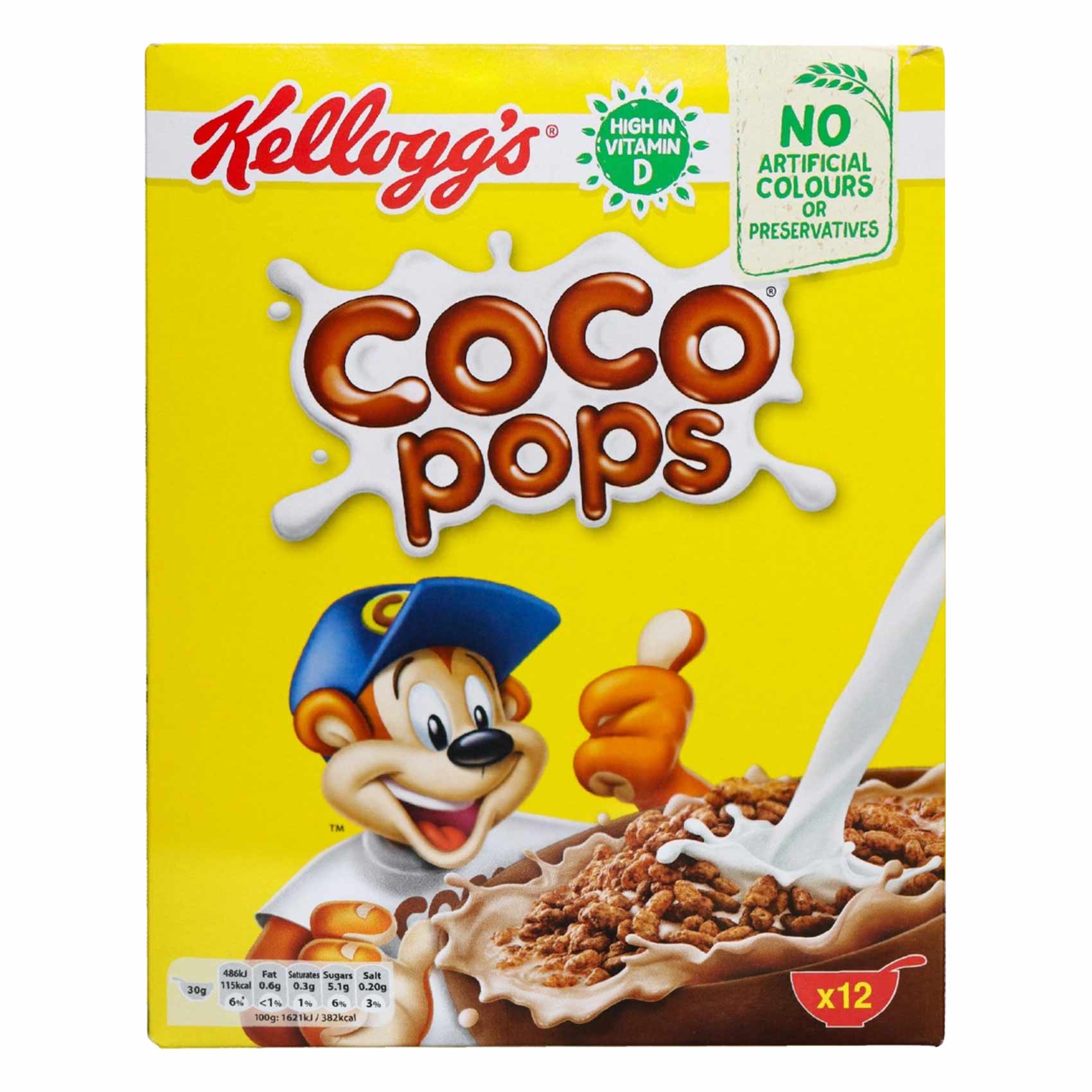Kellogg&#39;s Coco Pops Cereal 375g