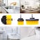 3Pcs Electric Scrubbing Cleaning Kit for Tiles Sinks Bathtubs Bathrooms Kitchens And Cars