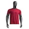 King's Collection Round Neck T-Shirts Small Maroon
