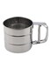 Urban Utility Baking Stainless steel Handheld Cup Flour Sieve, Cup Sifter(132 g)