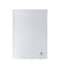 12-Piece Clear Folder White