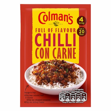Colmans Chilli Con Carne Sauce Mix 50g