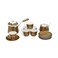 La Table Fine Coffee set 423 9 Pieces Beige