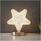 Smart Touch Portable Ramadan Star Shape Acrylic Table Lamp Led Light For Living Room Home