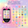 ESSEN - Kids Smart Phone Toys for Girls Ages 3-8 - Pink