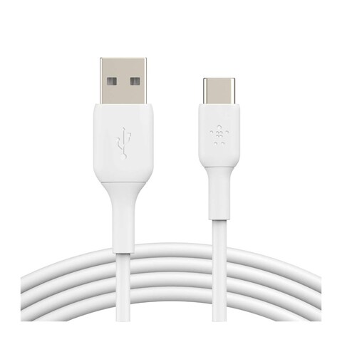 Belkin Boostcharge Type C to USB-A 2.0 Cable - 1 M - White