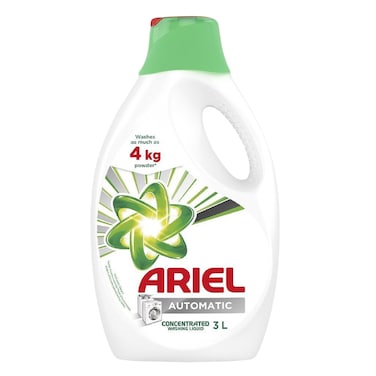 ARIEL LIQUID AUTO WASH 3L ORG