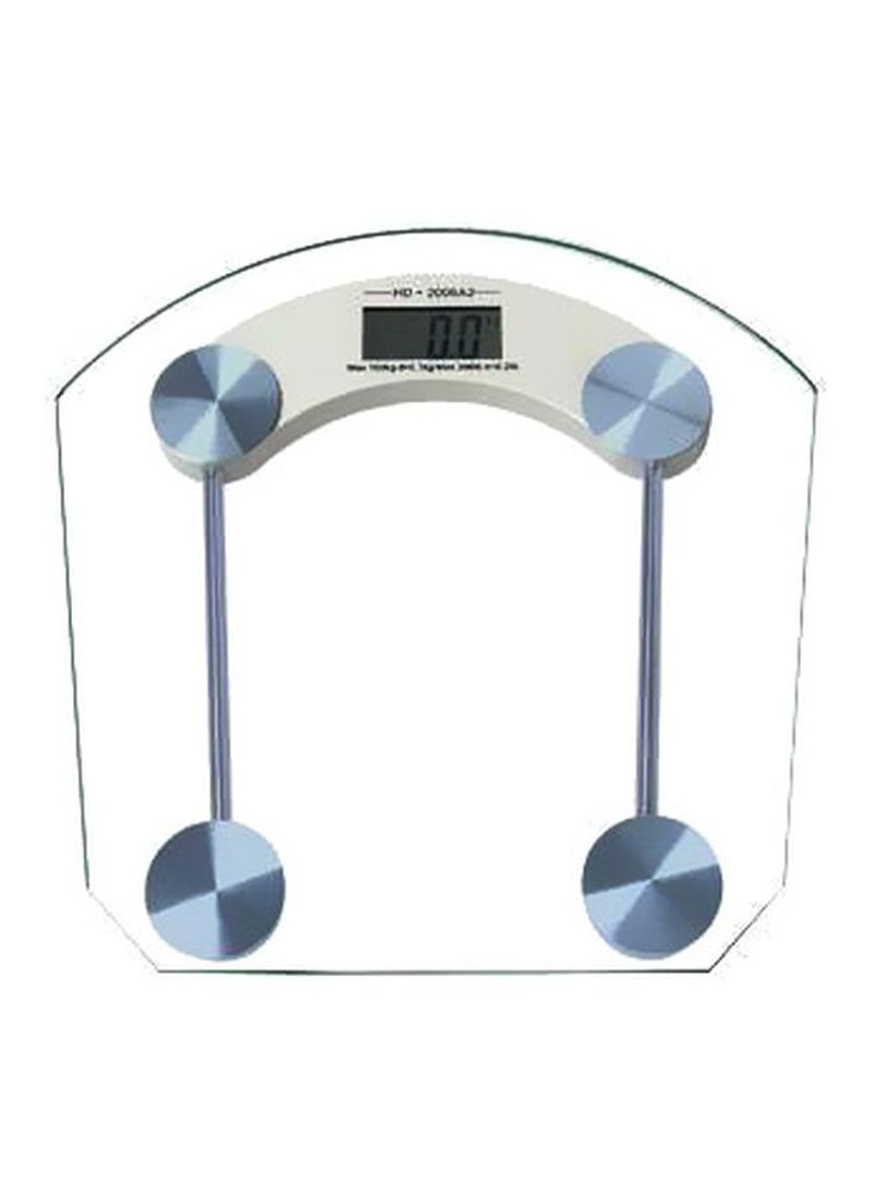 Buy Generic Tempered Digital Bathroom Scale Clear/White/Silver Online ...