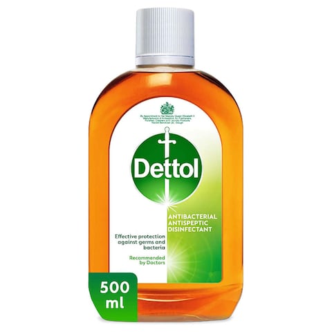 Dettol Antibacterial Antiseptic Disinfectant Liquid, 500ml