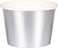 Creative Converting Foil Treat Cups 8-Pieces- Silver