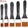 Paint Brushes Set, DELFINO 5 Piece Flat Brush Set, Multi-Purpose Assorted Size Wall Brushes, Flat Paintbrush, Flat Artist Paint Brush for Home Brushes Barbecue Oil Painting and Furniture Paints