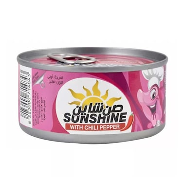 Sunshine Tuna Flakes with Chili Pepper - 170 gram