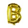16" Gold Foil Letter B Balloon