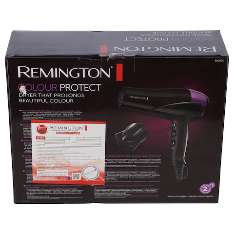 Remington Color Protect Dryer D6090 Black