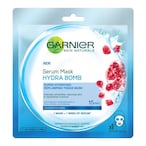 Buy Garnier Hydra Bomb Pomegranate Serum Sheet Mask White 32g in Saudi Arabia