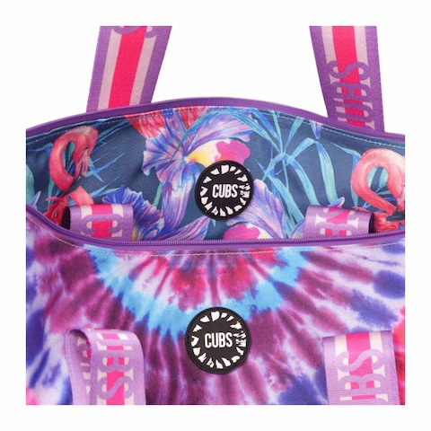 Cubs Double Face Beach Bag - Flamingos