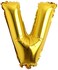 Generic V Letter Decorative Foil Balloon For Party 16Inch