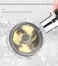 Homesweety High Pressure Shower Heads, Turbo Propeller Driven Head With Filter And Pause Switch, Easy Install Handheld Turbocharged 360 Degrees Rotating (Blue), Standard Size