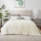Fabienne Sherpa Blanket Single Size Twin Plush Bed Blanket Throw Blanket Flannel Fleece Reversible Lamb Blanket Warm and Plush Travel Blanket Off White 160x220cm