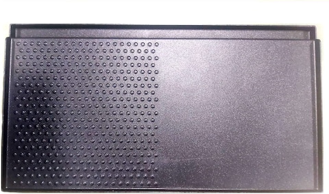 Go2Camps Korean BBQ Tray-Humburger Tray for Double Burner Camping Stove Top Barbeque Grill Pan Tray-Hotplate Pan Tray Black