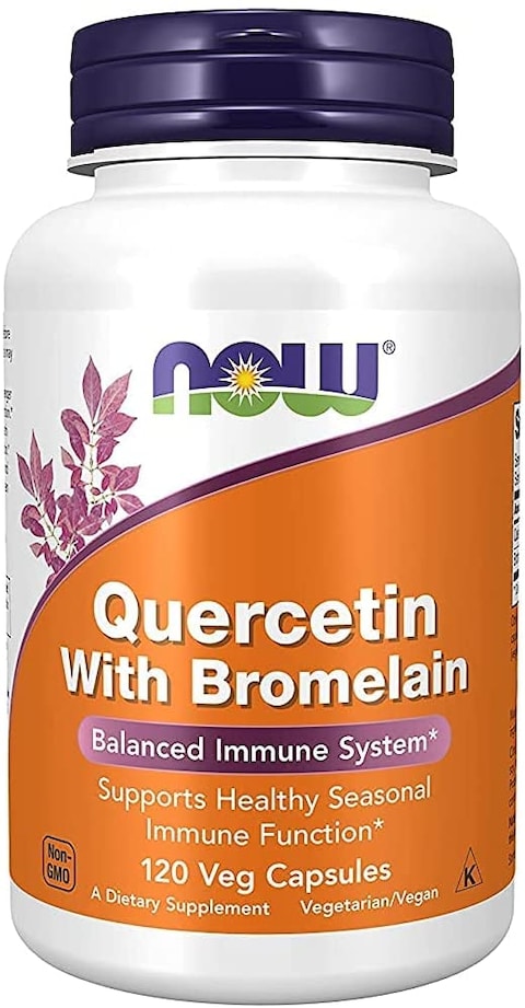 Now Foods Quercetin W/Bromelain 120 Vegicaps