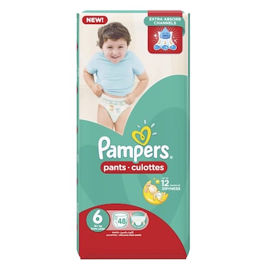 Pampers Pants Size 6 48 Pieces