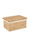 Homesmiths Water Hyacinth Large Storage Box 51.5 x 35 x 25 cm