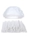 Marrkhor Disposable Bouffant Hair Net Kitchen Bathroom Cafeteria Restaurant Elastic Shower Cap White 300Pc