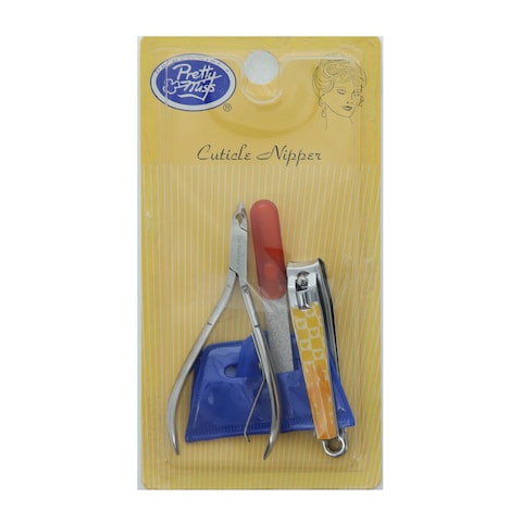 Pretty Miss Cuticle Nippers Manicure Set 00282 Multicolour 4 PCS