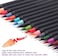 Beauenty - 20 Pieces Color Brush Pens Set Watercolor Brush Pen Color Markers For Painting Cartoon Sketch Calligraphy Drawing Manga Brush