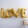 Giant Gold Love Balloon