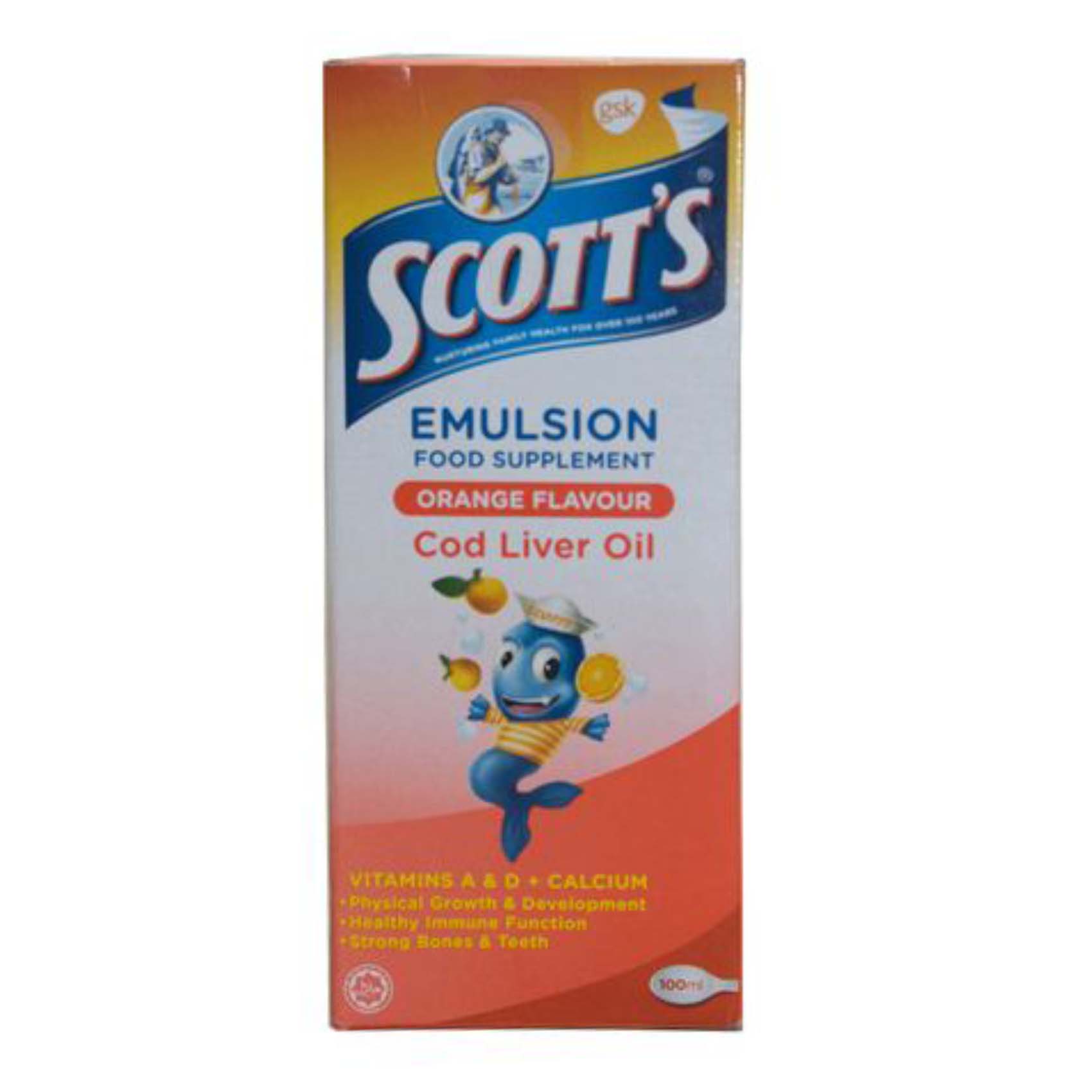 Scotts Emulsion Orange 100Ml